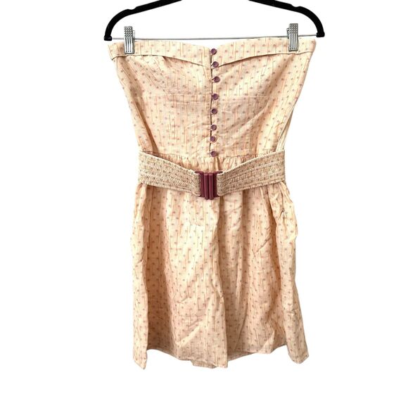 ZARA TRF‎ Sleeveless Belted Mini Dress Medium - Picture 1 of 4